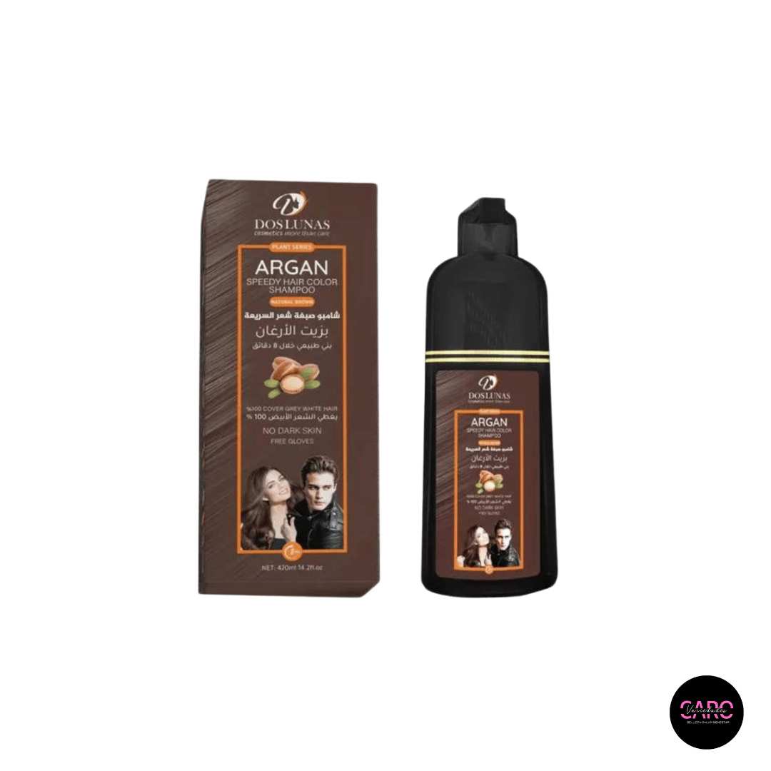 Shampoo Cubre Cana  Argan 420ML