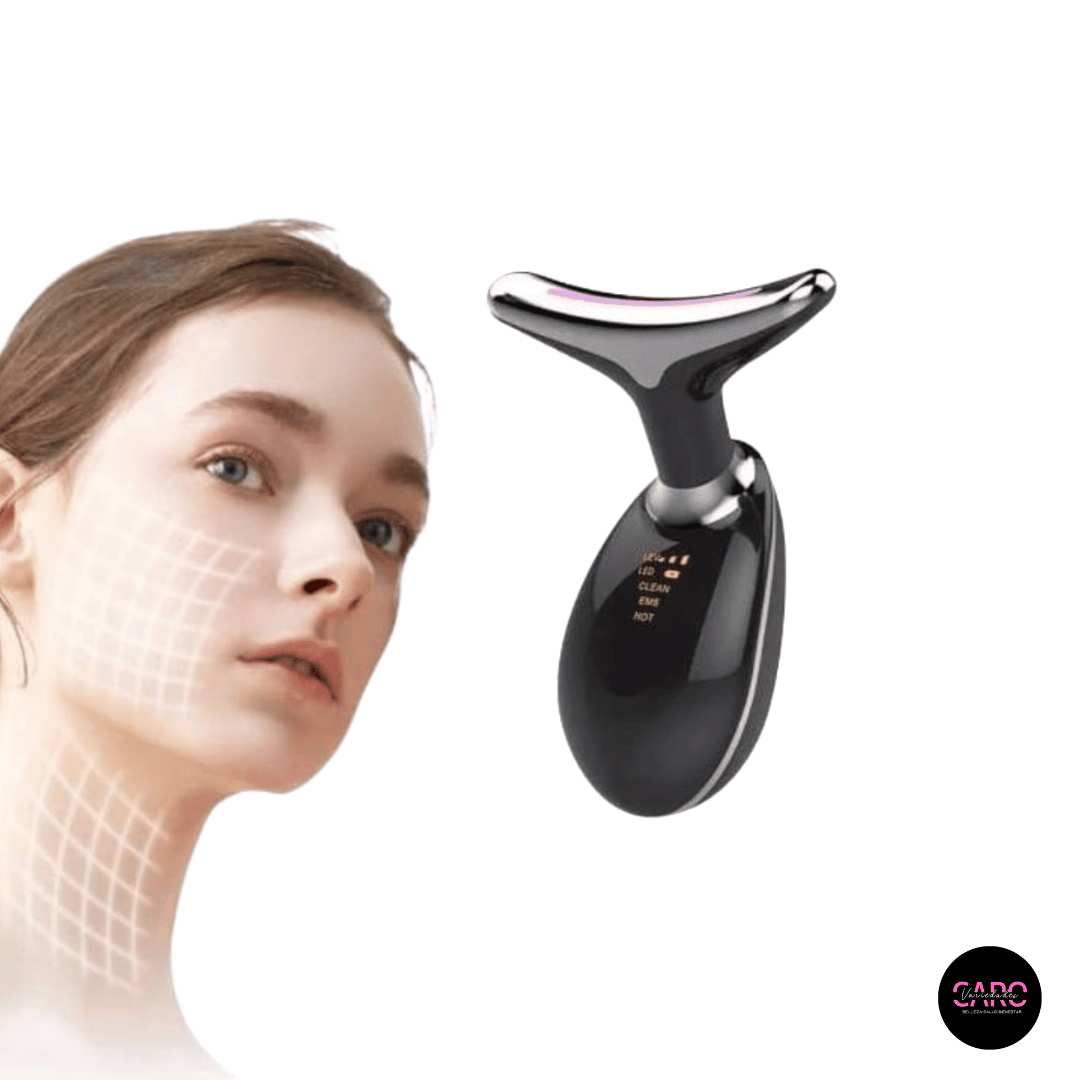 Masajeador Ultrasonido Cavitación Facial Cuello Adelgazante Masajeador Ultrasonido Cavitación Facial Cuello Adelgazante