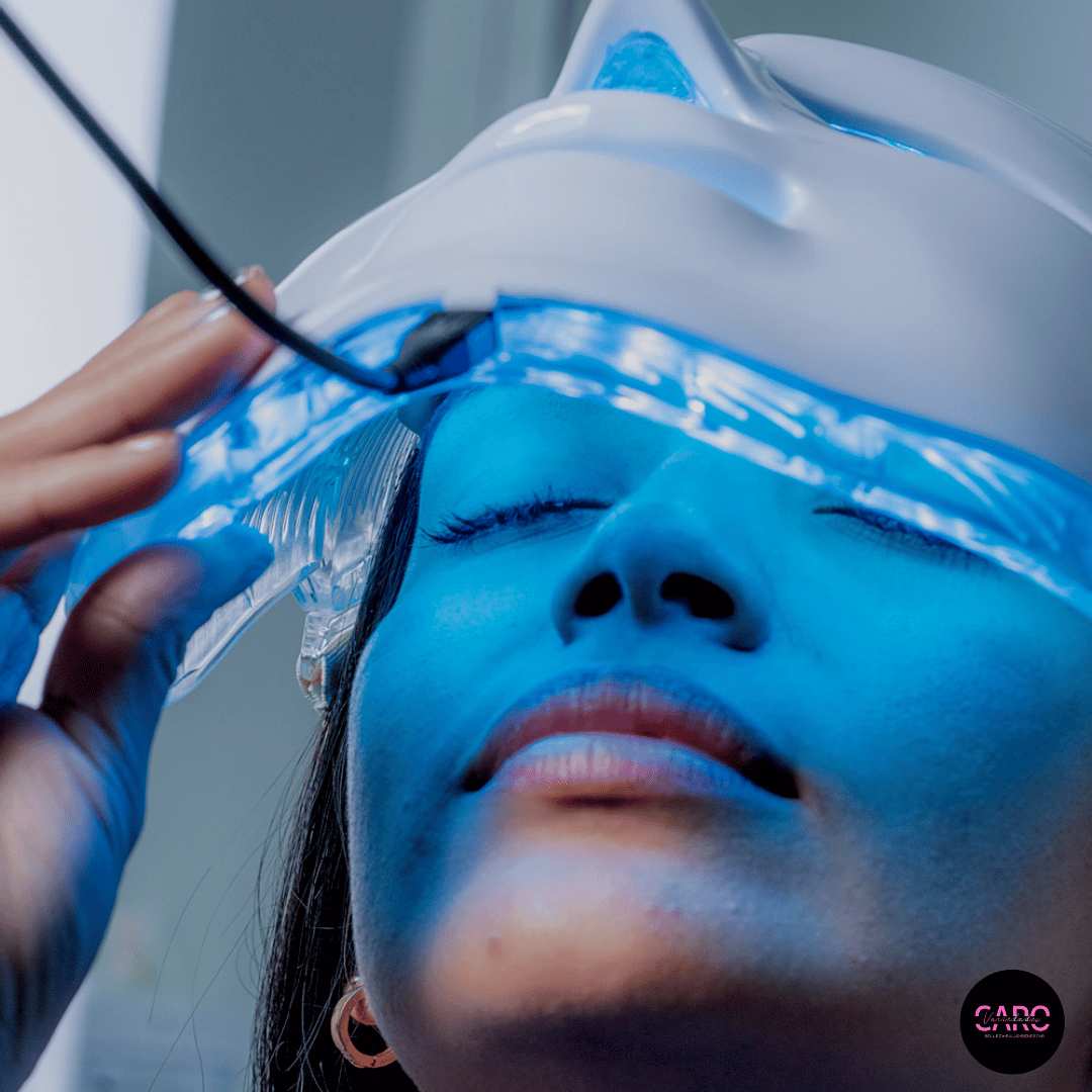 Máscara Led Terapia Facial Rejuvenecimiento Cara Y Cuello