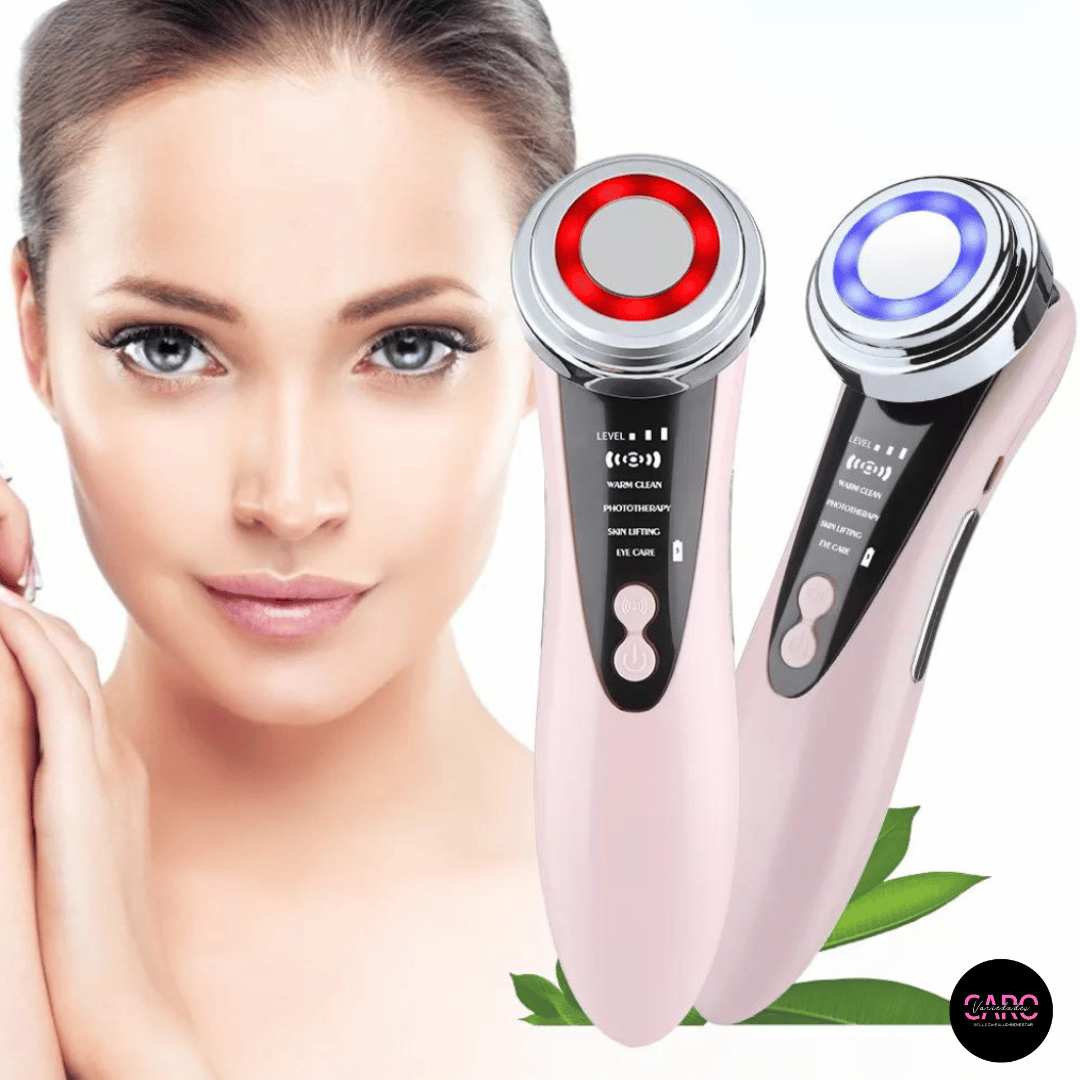 Masajeador Facial EMS con vibración Sónica