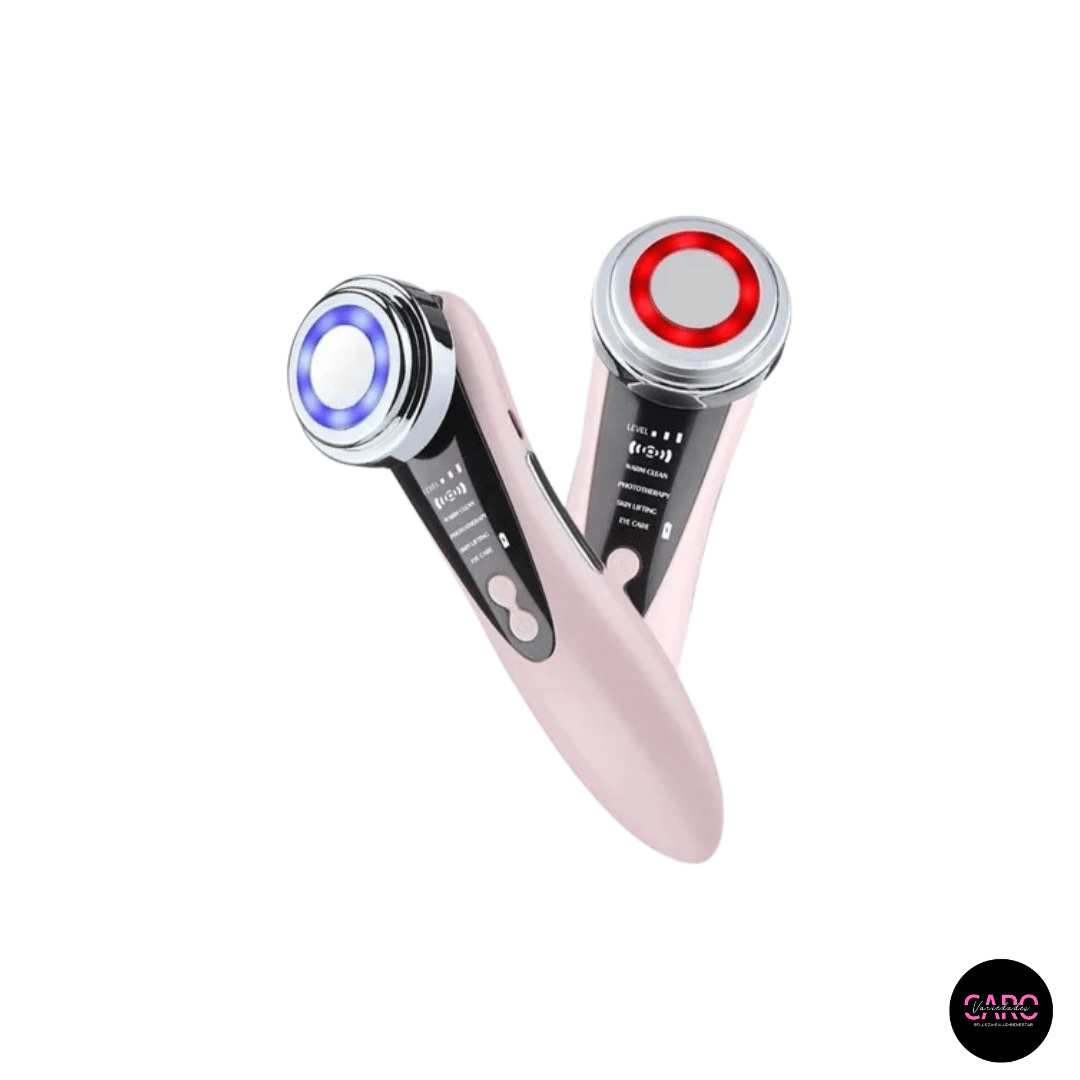 Masajeador Facial EMS con vibración Sónica