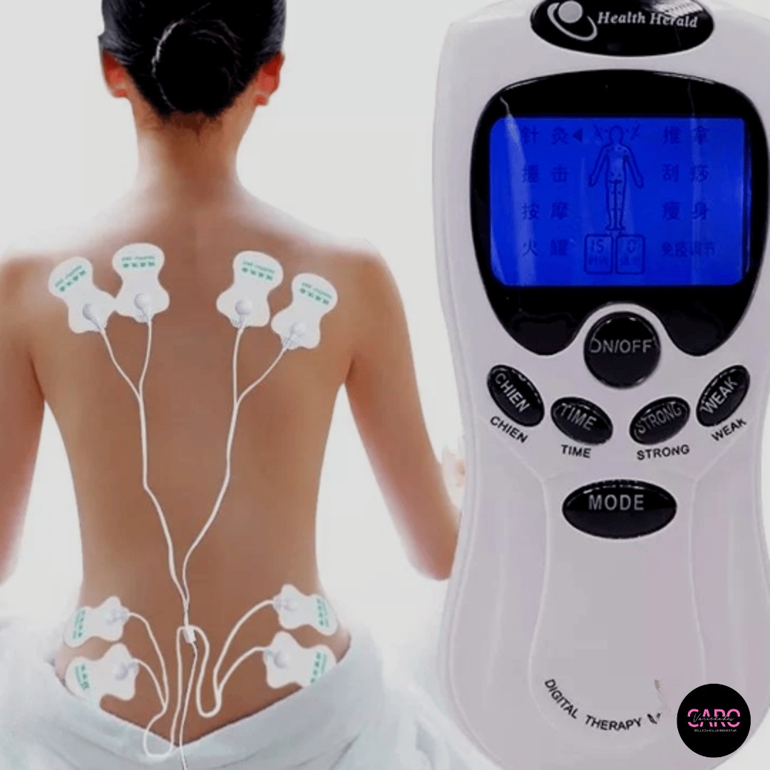 Electro estimulador Digital 4 Parches